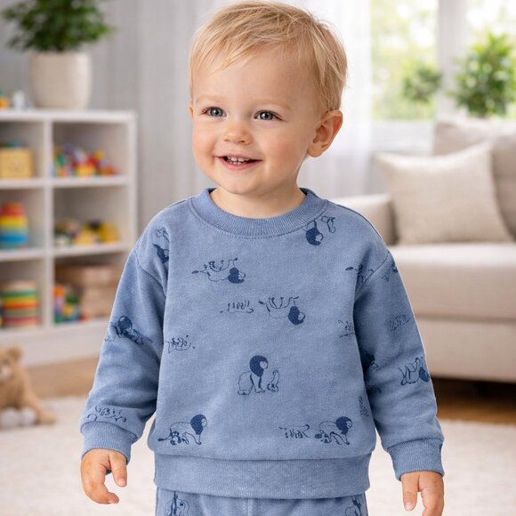 NWT Carter’s Baby Boy Lions 2-Piece Outfit Set 18 Months - Picture 2 of 4